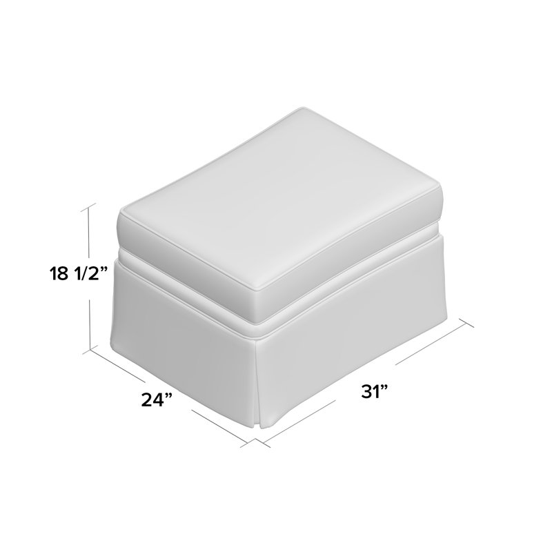 Repose-pieds Milan, Albâtre 3157
