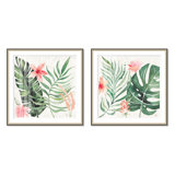 Tropical Floral 2 Piece Print