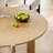 30"H Roud Wood Dining Table Kitchen Table with Three Legs-451302332