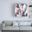 «June Erica Vess Graffiti Kiss», art sur toile-1502453349