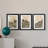 Hillside Walking Path I - Matted and Framed Under Acrylic Glass, Set of 3, Large Living Room Wall Art-730458711-730458710-730414388