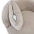 Upholstered Swivel Chair Set Of 2-764554823