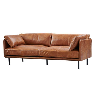 84'' Leather Sofa