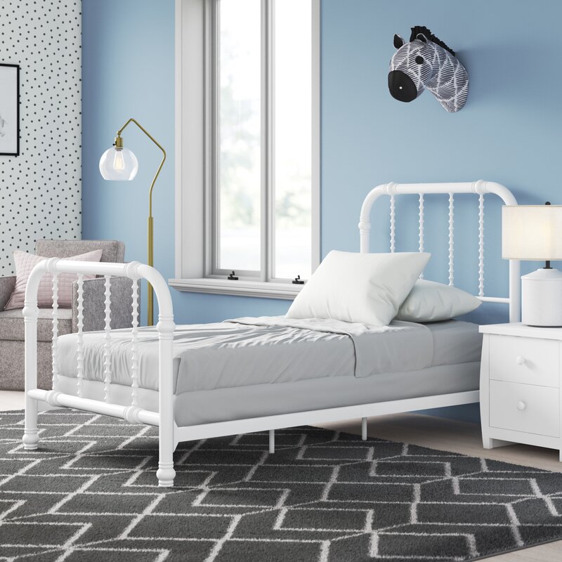 Mack & Milo™ Rosalina Metal Bed & Reviews | Wayfair