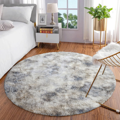 Alexxis Rectangle 120 cm x 120 cm Shag Washable