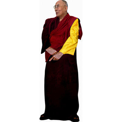 Dalai Lama Tenzin Gyatso Cardboard Standup