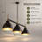 Three-Light Linear Modern Island Lights for Dining Room Home Bar Kitchen Living Room