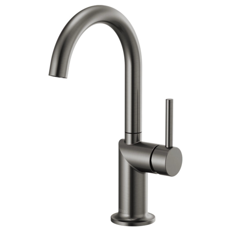 Odin® Bar Faucet with Arc Spout, Luxe Steel, Lever Handle