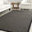 Dollard Natural Fiber Sisal With Latex Solid Color Rug-619801506