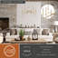 Lustre étagé à neuf lumières de type bougie Andesine-55172886