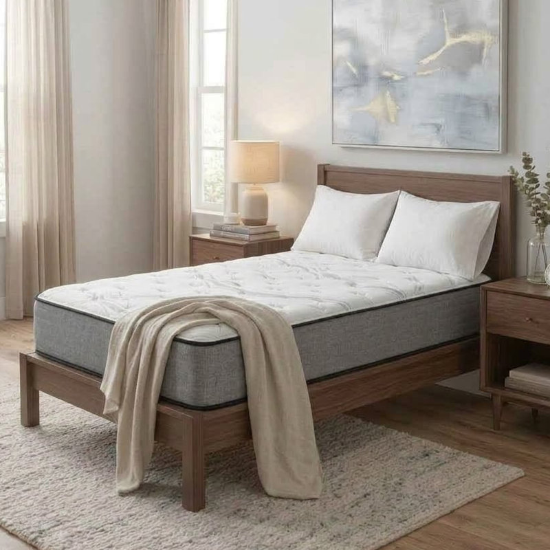  Matelas hybride ferme 10 "/ 12" / 14 "- Wayfair, Lit double, 14"