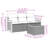  Garden Sofa Set Grey