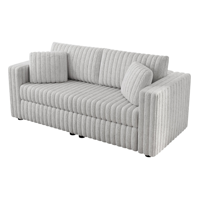 Canapé modulaire confortable pour 2 personnes avec rangement pratique et design élégant