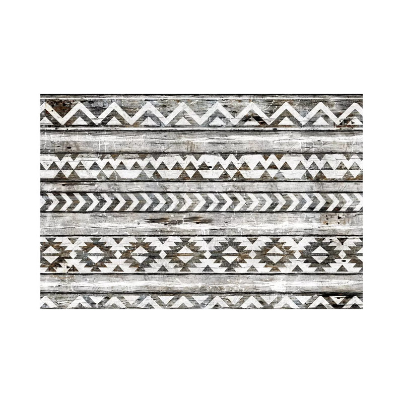 Navajo Pattern by Diego Tirigall - Gallery-Wrapped Canvas Giclée on Canvas, Wrapped Canvas, 20.32 cm H x 30.48 cm W