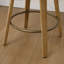 Tabouret de bar et de comptoir pivotant rembourré avec structure en bois massif-120328227-117007224