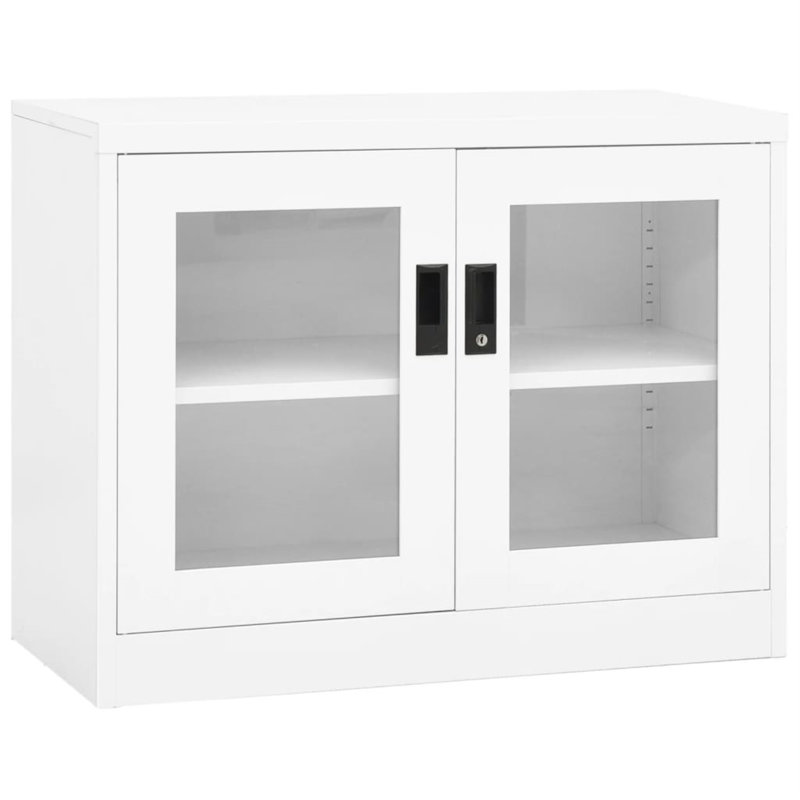 Armoire de bureau en acier, Anthracite, 35,4 po x 15,7 po x 27,6 po incorrect
