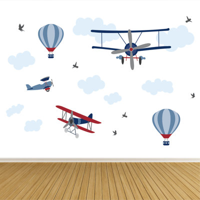 Adhésif décoratif avion
