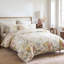 Housse de couette 100% coton grand format - Ensemble de housse de couette à motif floral rétro avec fermeture à glissière et attaches d'angle, ensemble de literie 3 pièces luxueux et soyeux pour toutes les saisons-123017866-123017873