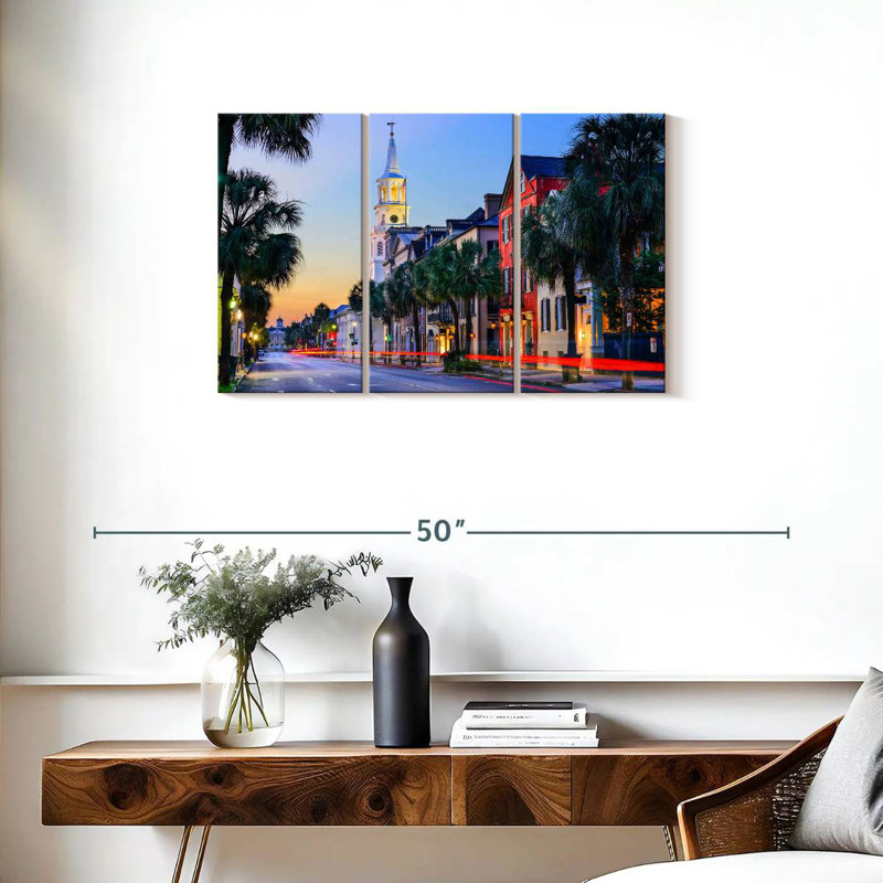 Tergel Charleston Cityscape, H 20 po x l 33 po