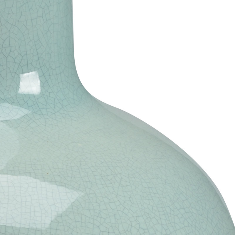Ceramic / Porcelain Floor Vase, Celadon