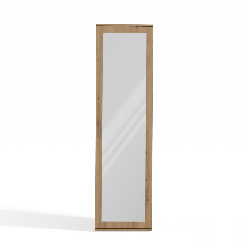 Hyland 1 Door Laminate Wardrobe, Artisan Oak