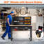 122cm W Steel Top Workbench