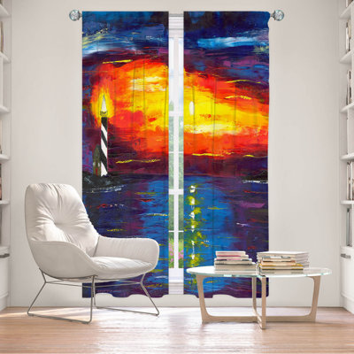 Jenavieve Room Darkening Curtain Pair