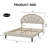 Aisaiah Velvet Upholstered Platform Bed with LED Headboard and Storage-949316124-959535745