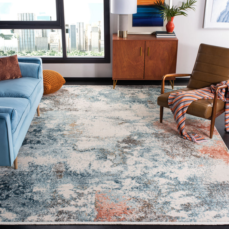 Ison Abstract Area Rug, Rectangle 183 x 274 cm