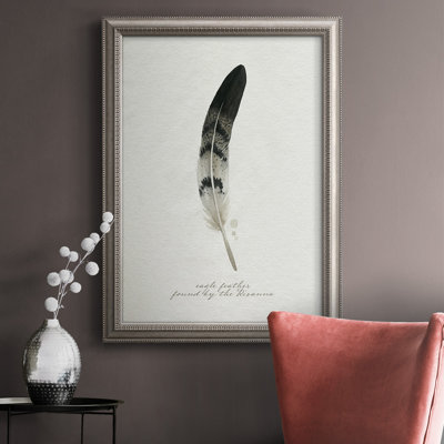 " Found Feather I " Painting Print