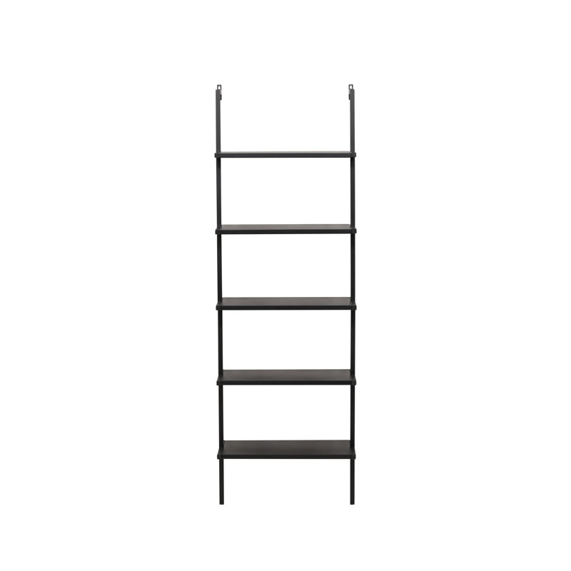 Roody 183cm H x 60cm W Steel Floating Bookcase