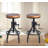Jyshaun 2 - Person Pine Solid Wood Top Four Leg Dining Set