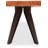 Solid Wood Top Metal Base Dining Table