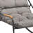 Outdoor Rocking Chair With Soft Thick Cushion