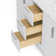 Elizabeth 60" Double Bathroom Vanity Set with Mirror