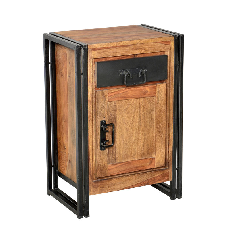 Parrish Solid Wood Freestanding Bathroom Cabinet