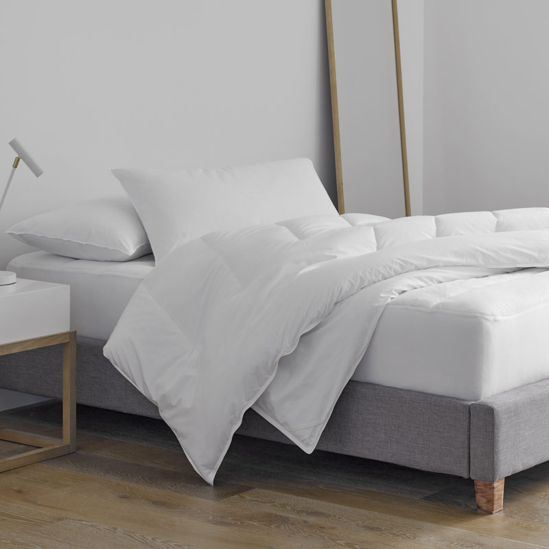 Martex Clean Essentials 200 Thread Count White Mattress Pad With Silverbac Antimicrobial Technology, Full/Double