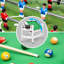 60cm L 2 Game Rotating Multi Game Table-94229297