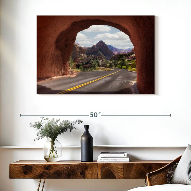 Lilie Tunnel To Zion Park, H 26 po x l 39 po