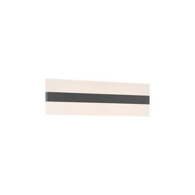 Éclairage ambiant DEL bidirectionnel Access Lighting 62592LEDD-MBL/ACR Netherton, noir mat