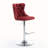 Kennasyn Swivel Upholstered Velvet Adjustable Height Counter Stool-481769142