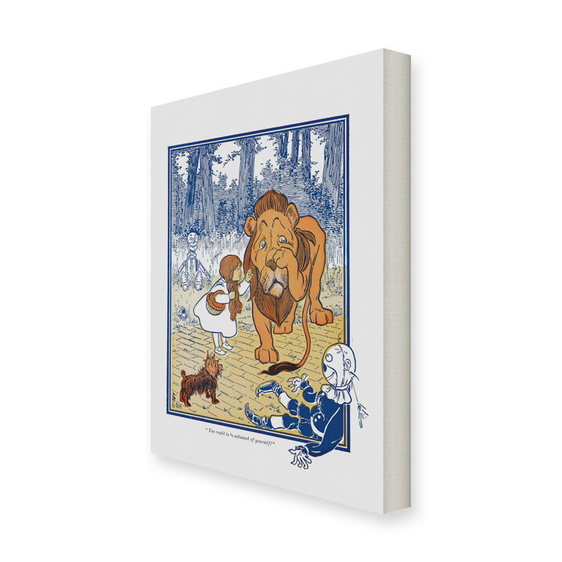 William Wallace Denslow - Wrapped Canvas Print, 45 cm H x 30 cm W x 5 cm D