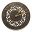 Horloge murale 12 po Hahn