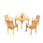 Hari Outdoor Teak Dining Set-2074689861-2074689882