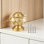 Paquet de 20 boutons d'armoire en cristal doré, poignées de tiroir décoratives rétro avec vis faciles à installer pour la commode et les meubles
