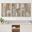 Impression sur toile, décorations murales encadrées neutres, gris et gris-109881632-109881633