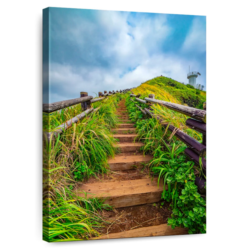 Alvord Steps In Jeju Island, 24" H x 16" W