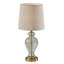 Lampe de table Esmarie - abat-jour naturel