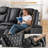 Ylianna 72.1" W Faux Leather Power Reclining Loveseat with USB-262242426
