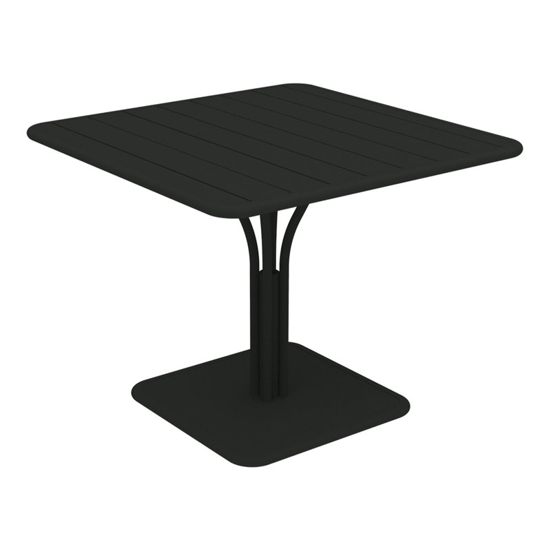 Luxembourg Outdoor Square Dining Table, Acapulco Blue, 36" W x 36" L x 29.5" H